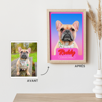 Illustration bulldog